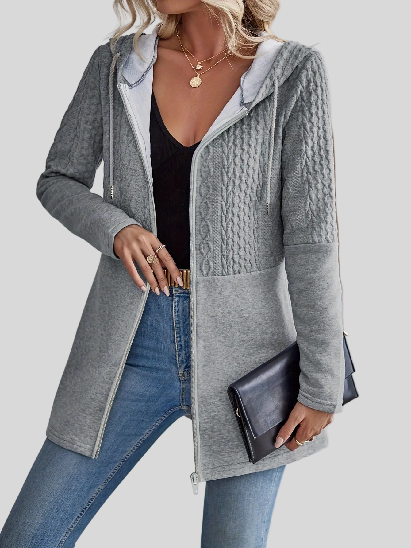VESPARA™ | Women's Hoodie with Zipper