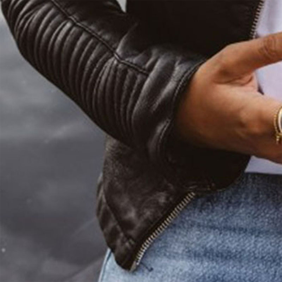 Janet | Genuine Leather Jacket