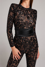 Pia | Chic Lace Jumpsuit