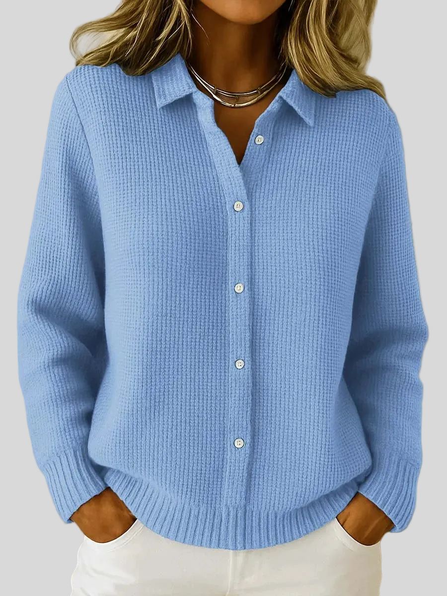 Fiora™ | Cozy Long Sleeve Cardigan